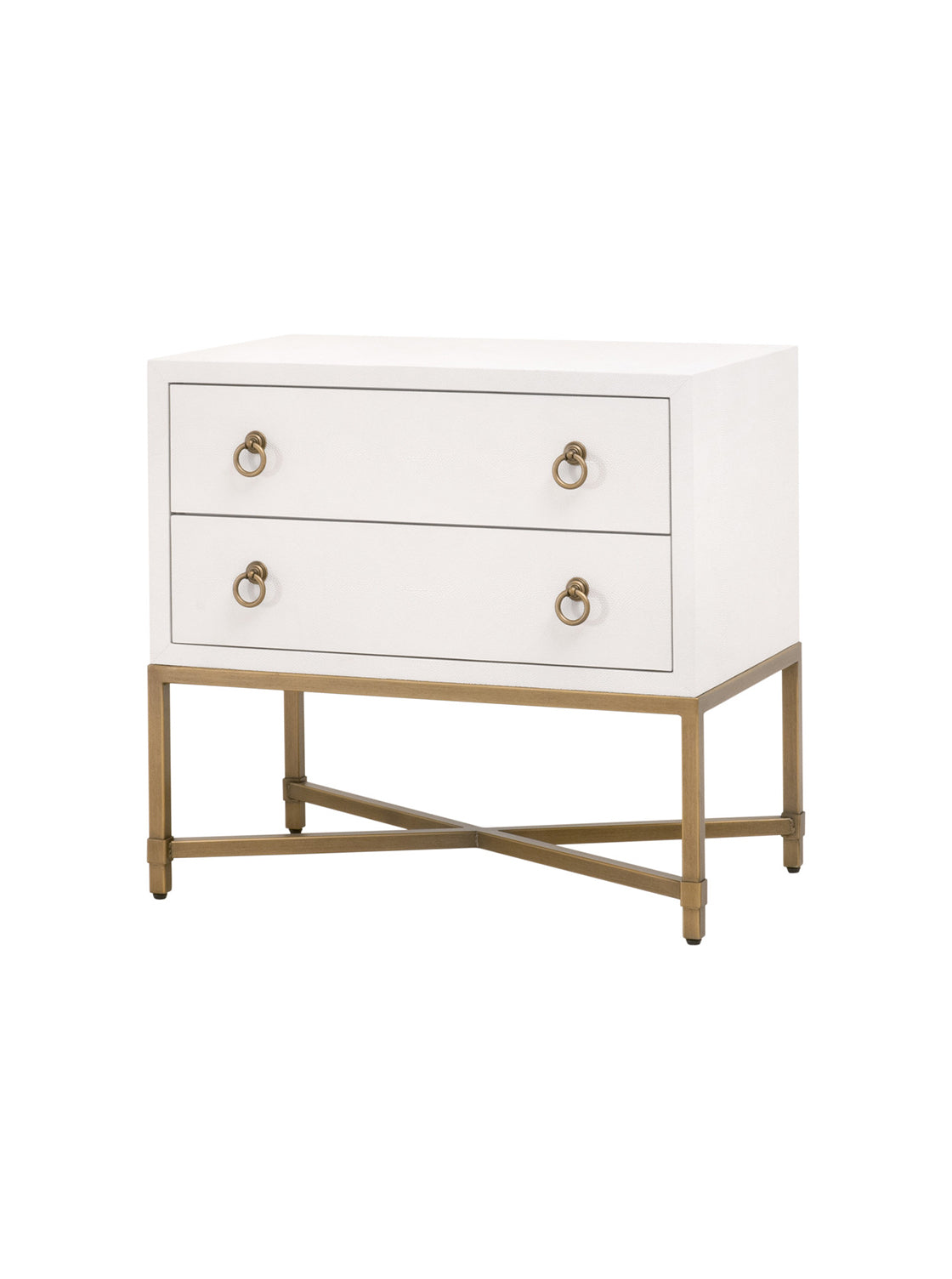 Isaiah Two Drawer Nightstand