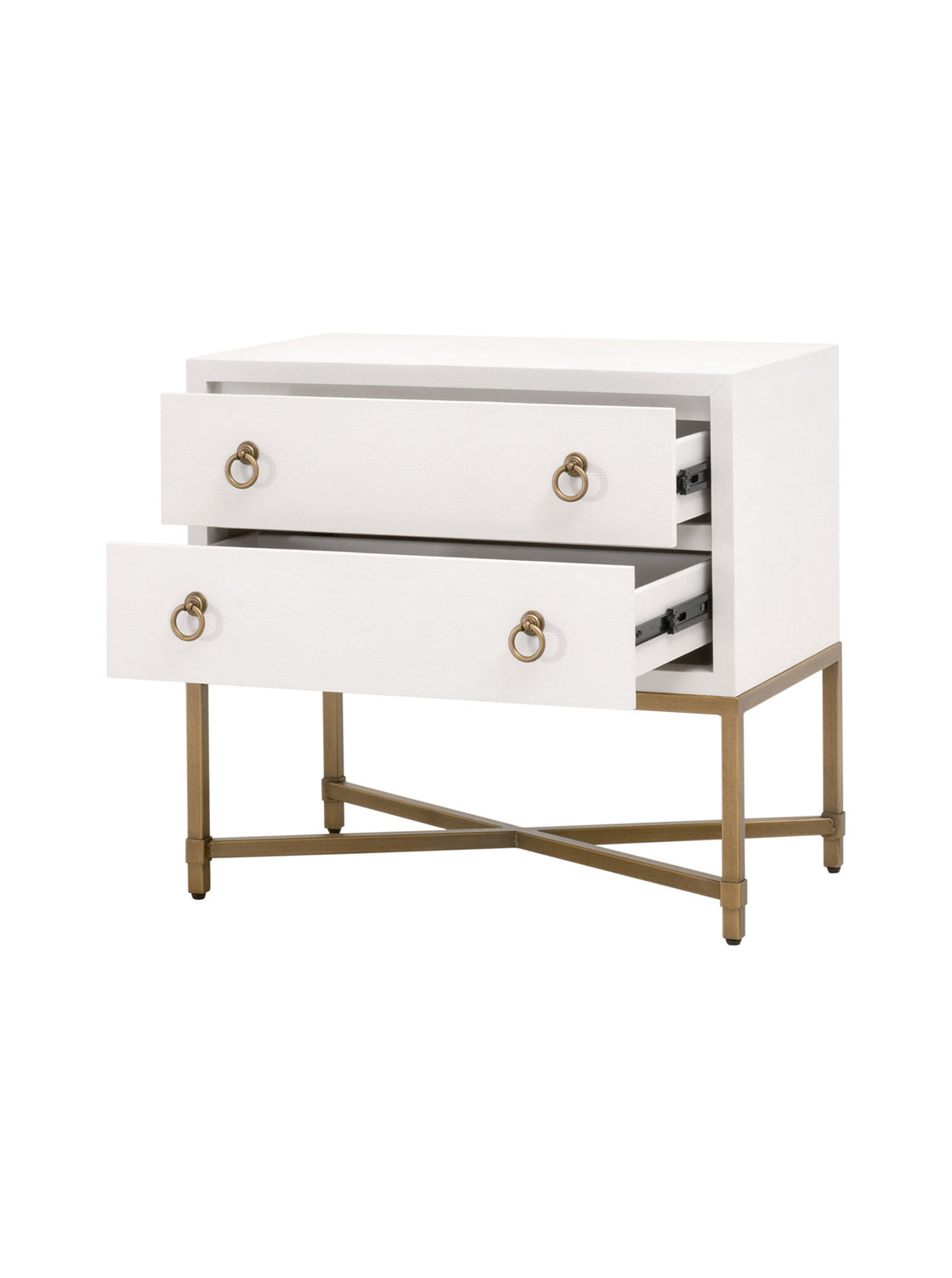 Isaiah Two Drawer Nightstand